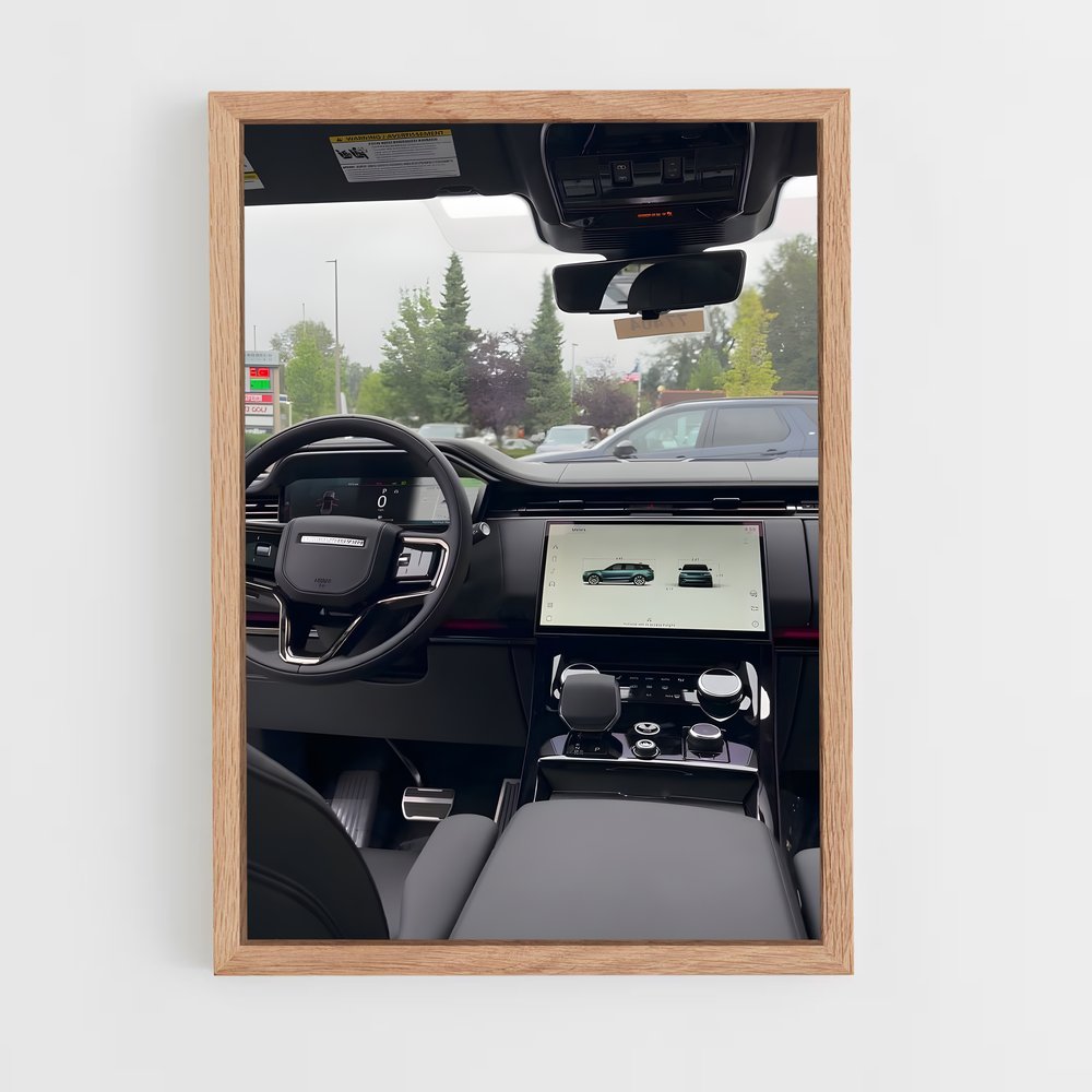 Poster I-Pace Intérieur – affiche Land Rover (vue 4)